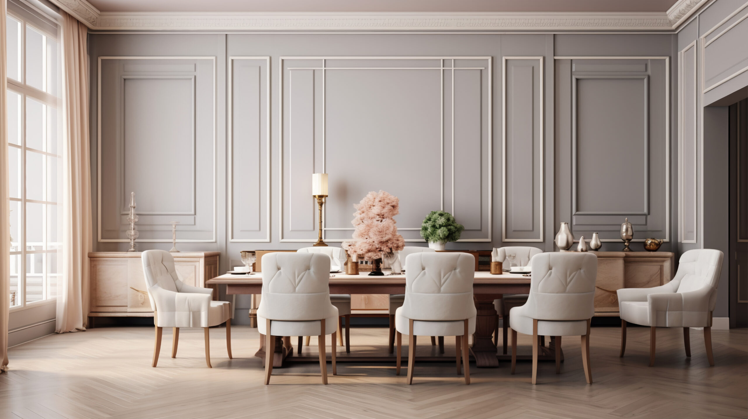 interior-design-neoclassical-style-with-furnishings-decor