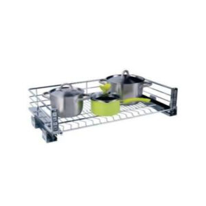 Stove Drawer Basket with Soft Close & Water Tray