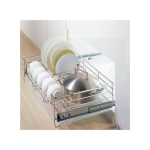 Stove Drawer Basket with Soft Close & Water Tray