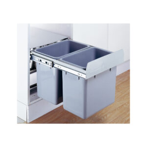 Double Basket Bin with Soft Close