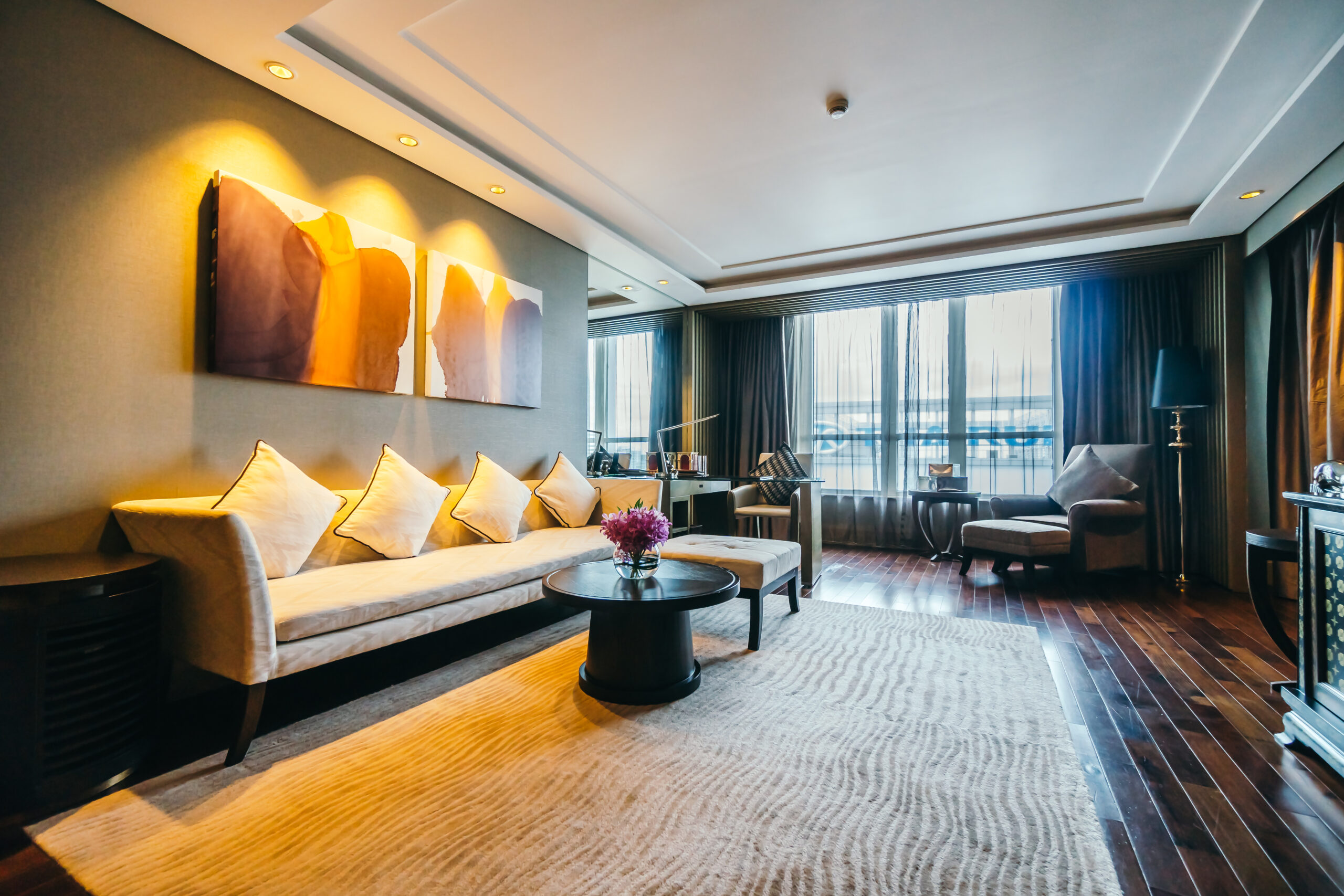 BANGKOK, THAILAND – AUGUST 12 2016: Beautiful luxury living room